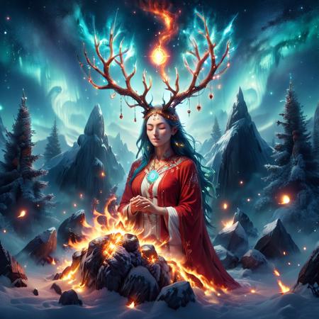 Reindeer Antlers Style XL