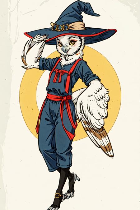 Anthro Birds LoRA