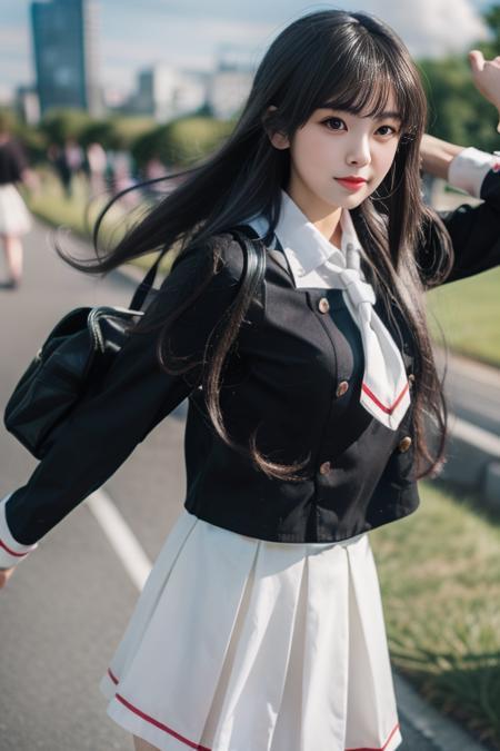 大道寺知世 daidouji tomoyo 校服（钢化膜大师版/划掉。中学）