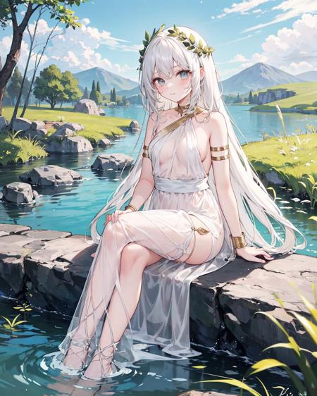 【Costume】Greek Clothes 希腊式白袍版本v1.0 (ID: 84860)