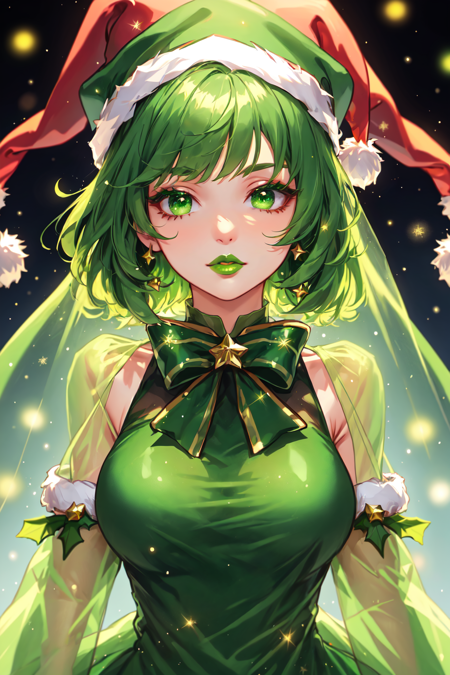 Mrs Claus but Green版本GirlSantaGreen (ID: 253187)