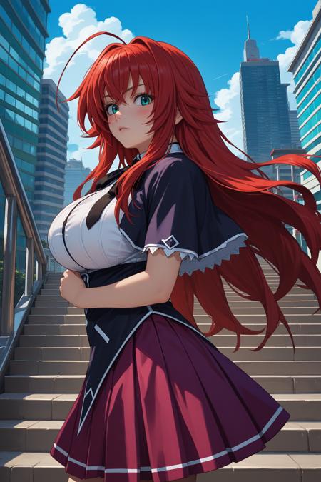 Rias Gremory/リアス・グレモリー (High School DxD) SDXL LoRA [Pony Diffusion]