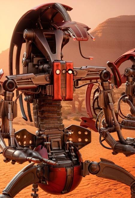 Star Wars: Droideka SDXL