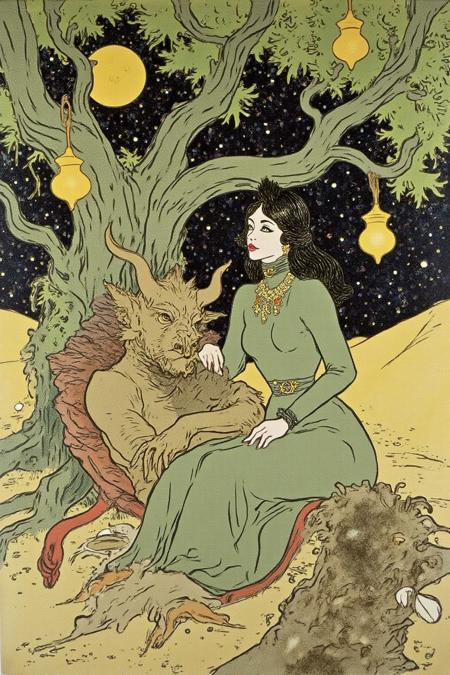 La Belle Époque Poster Style (Henri de Toulouse-Lautrec)