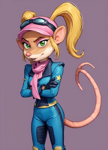 Pasadena O'possum (Crash Bandicoot) commission