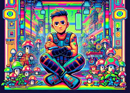DonM - Shroom Kingdom 8bit [SD,SDXL,Pony]