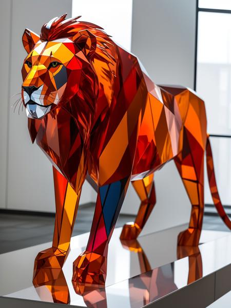 【Sculpture Design】 Colorful Glass Sculpture Artwork