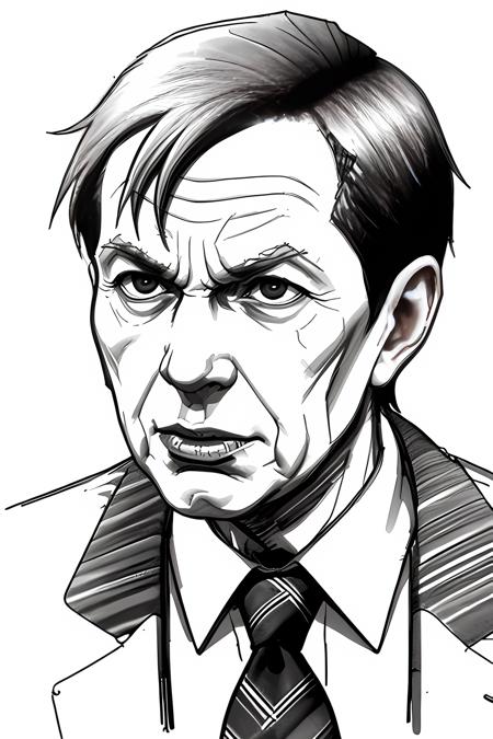 Cigarette Smoking Man Character LoRA SD