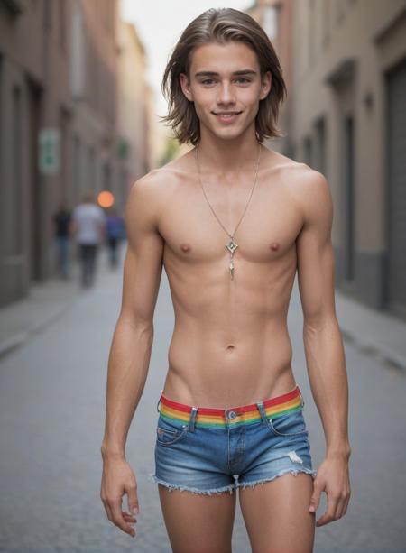 Cute handsome male models