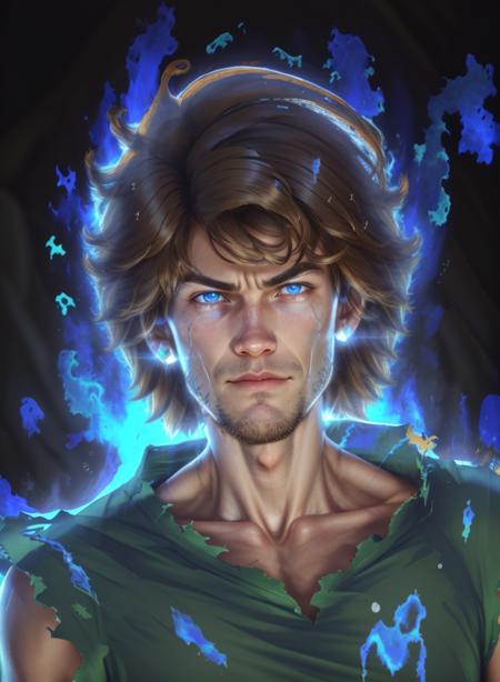 Ultra instinct Shaggy Rogers [SD+XL+PonyXL]版本SD (ID: 391758)