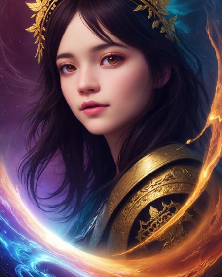 digital painting style