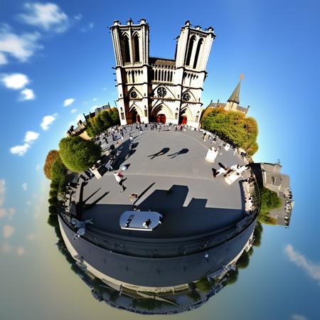 miniplanet style 微缩星球全景