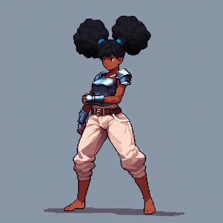 Anime Character PixelArt Style