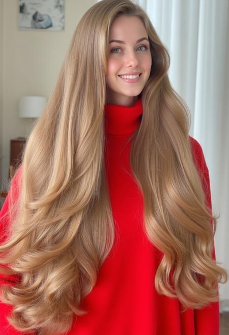 Long hair LoRA - Flux