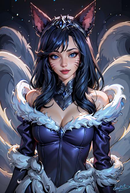 Ahri 18+ Skins | Character LoRA版本Midnight (ID: 182653)