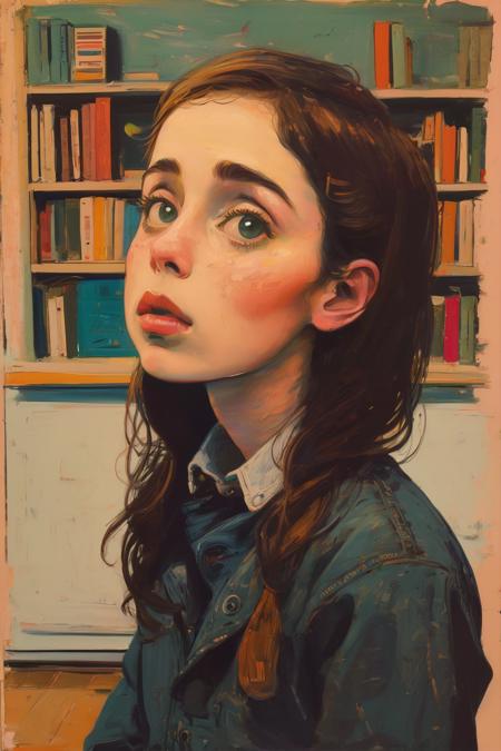 style of Billy Childish 382