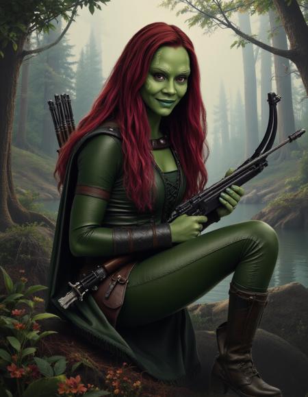 Gamora from Guardians of the Galaxy