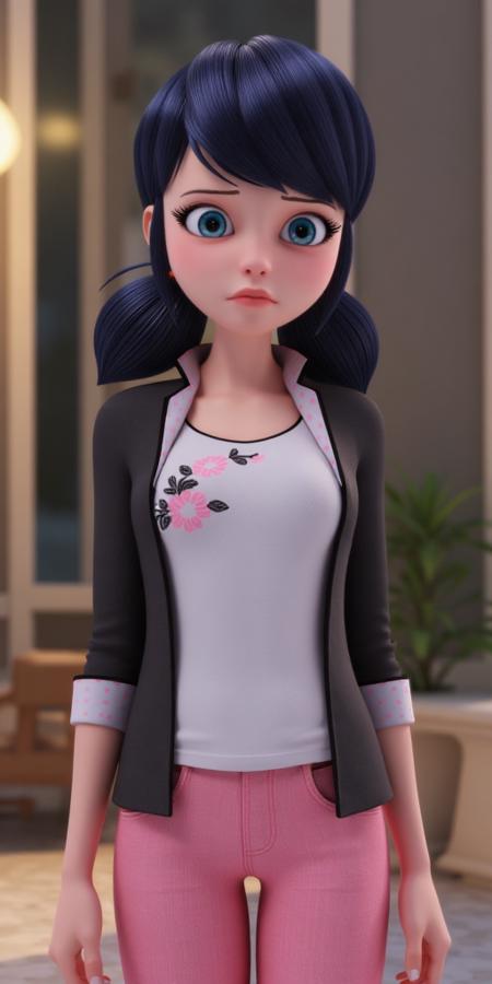 Marinette Dupain-Cheng, Ladybug, Miraculous. Different models and attires.