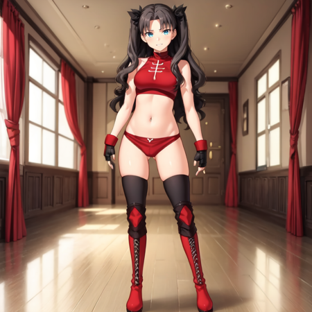 Rin tohsaka  LORA and(Pony)  from fate stay night visual novel