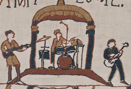 Bayeux Tapestry Style (Medieval Embroidery)