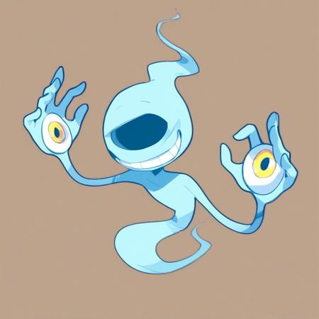 blind specter (Cuphead, cup Head, ghost)