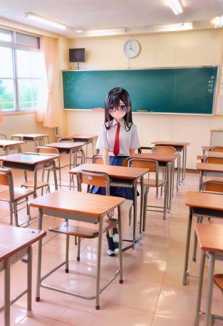 学校の教室 / Japanese School Classroom PONY