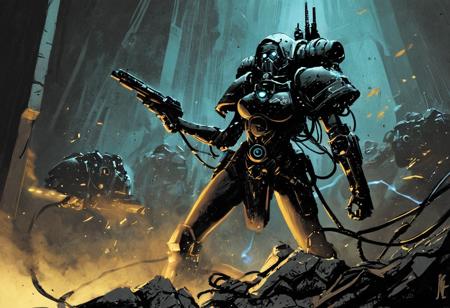 Servitor: Warhammer 40K (SDXL)
