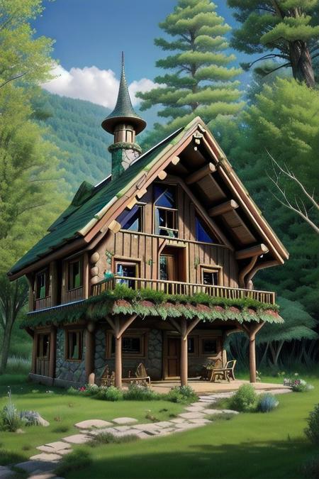 mountain family houses
