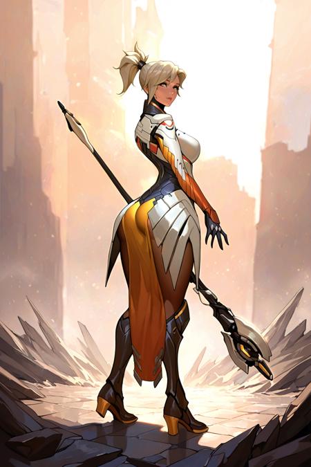 Mercy from Overwatch | Illustrious