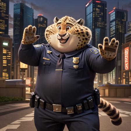 Benjamin Clawhauser (Zootopia)版本v1.0 (ID: 1309414)