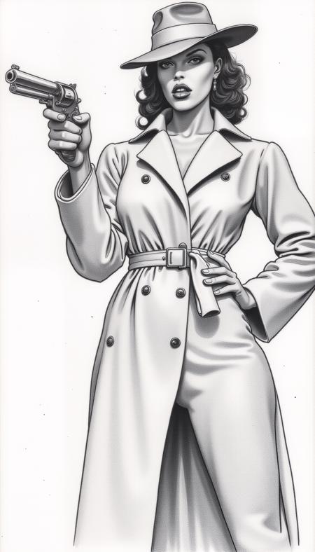 Flux - Milo Manara Style - By Devildonia