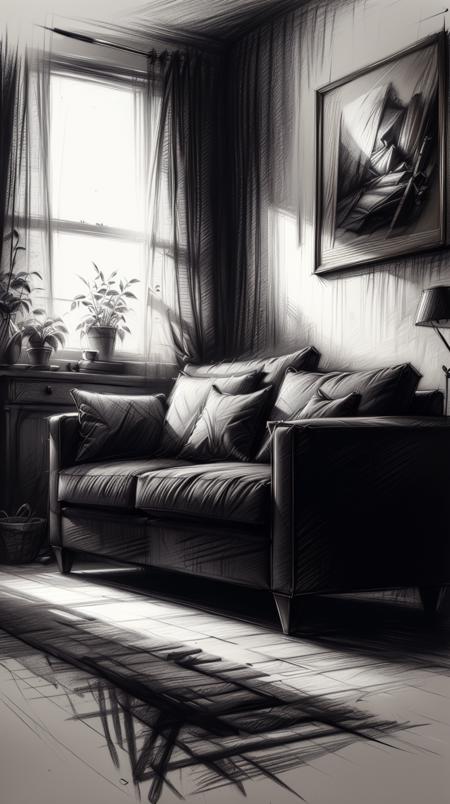 Dark Charcoal Style - SD1.5 + SDXL