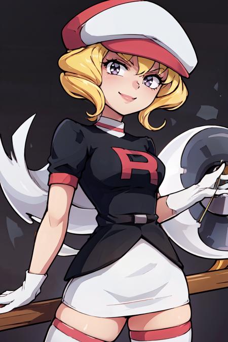 Domino: Black Tulip | ドミノ (Pokemon)  [Pony & SD1.5]