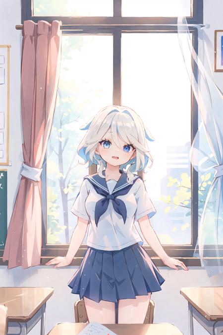 Furina Focalors 芙宁娜 芙卡洛斯 2in1 (SD1.5&XL&Pony)