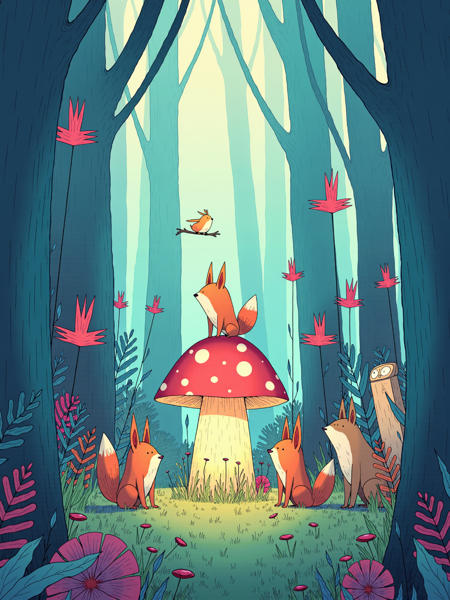 BenElia's Children world style_FLUX_PAseer