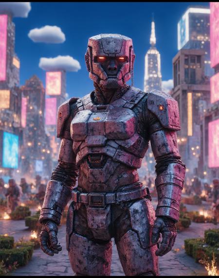 Minecraft Movie Flux Lora - by Lâm Panda