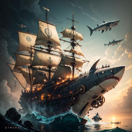 SteampunkAI [10MB] LoRA extraction
