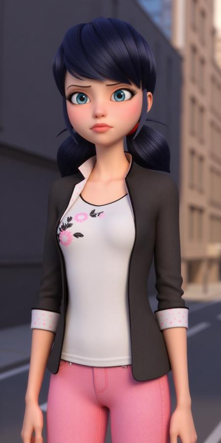 Marinette Dupain-Cheng, Ladybug, Miraculous. Different models and attires.