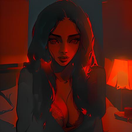 Redly - [ Red Aesthetic LoRA ]