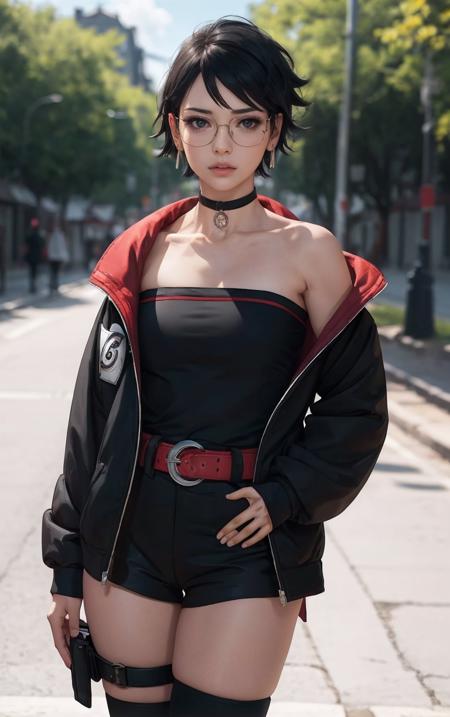 Sarada Uchiha | Boruto After the timeskip| Naruto Girls | KoFi Commissioned | ownwaifu