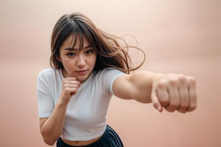 OpenPose, punching viewer,incoming punch,bare fist,