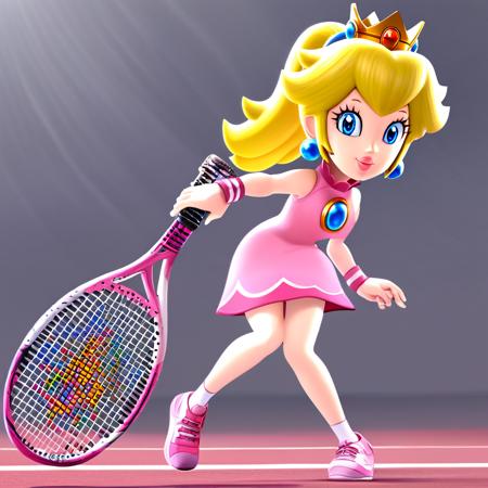 Princess Peach (3d render)