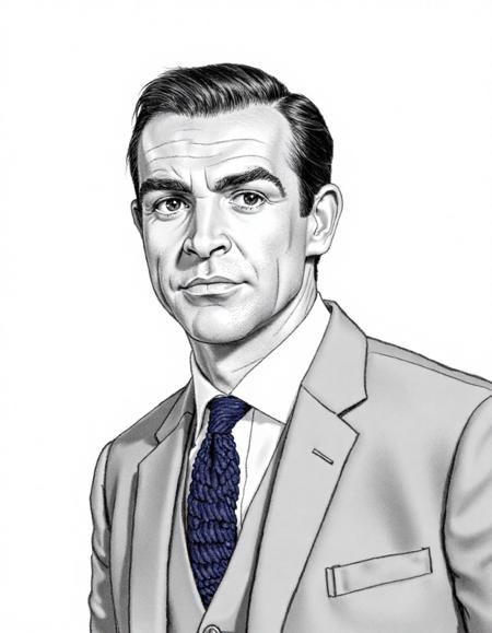 Sir Sean Connery as James Bond (Flux & SDXL)