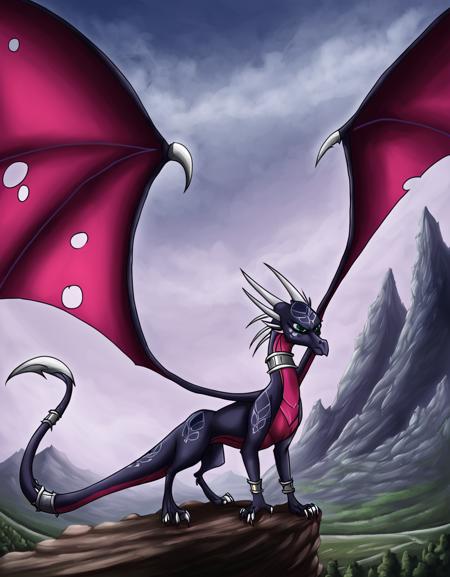 Corrupted Cynder【 The legend of Spyro - A New Beginning 】- 【PONY - FLUX - DSXL】