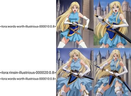 Words Worth / Characters and Style (Illustrious / Pony)