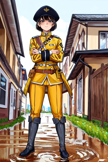 Mustard Yellow 18th Century Uniform (1.5)