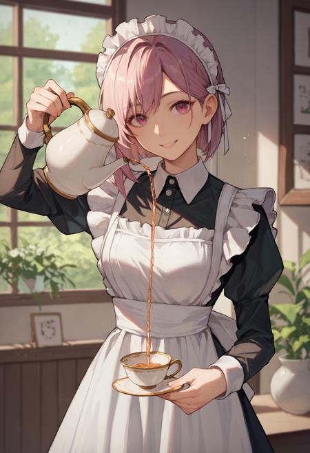 (PonyXL Pose) Pouring from Teapot (decantering meme) | 优雅倒茶