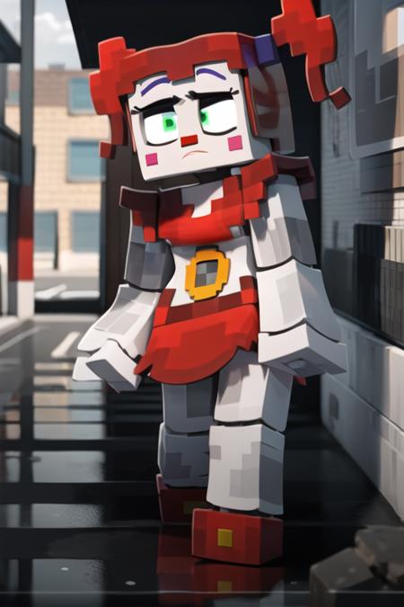 Circus Baby ZAMination Fazbear and Friends Minecraft /  FNAF / Five Nights at Freddy's  Pony+1.5