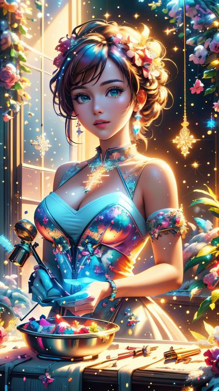 Neon Christmas Style - SD1.5 + SDXL