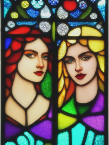 Stained Glass Portrait
